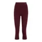 Falke Wool-Tech Protective Trend 3/4 Thermobroek Donkerrood Dames