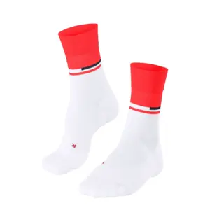 Falke RU Compression Stabilizing Compressiesokken Wit/Rood