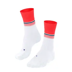 Falke RU4 Endurance Cool Hardloopsokken Wit/Rood Heren