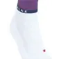 Falke RU4 Endurance Compression Hardloopsokken Wit/Paars Dames