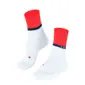 Falke RU4 Endurance Compression Hardloopsokken Wit/Rood Heren