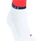 Falke RU4 Endurance Compression Hardloopsokken Wit/Rood Heren