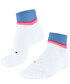 Falke RU4 Endurance Short Hardloopsokken Wit/Blauw/Roze Heren