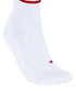 Falke RU4 Endurance Hardloopsokken Wit/Rood Heren