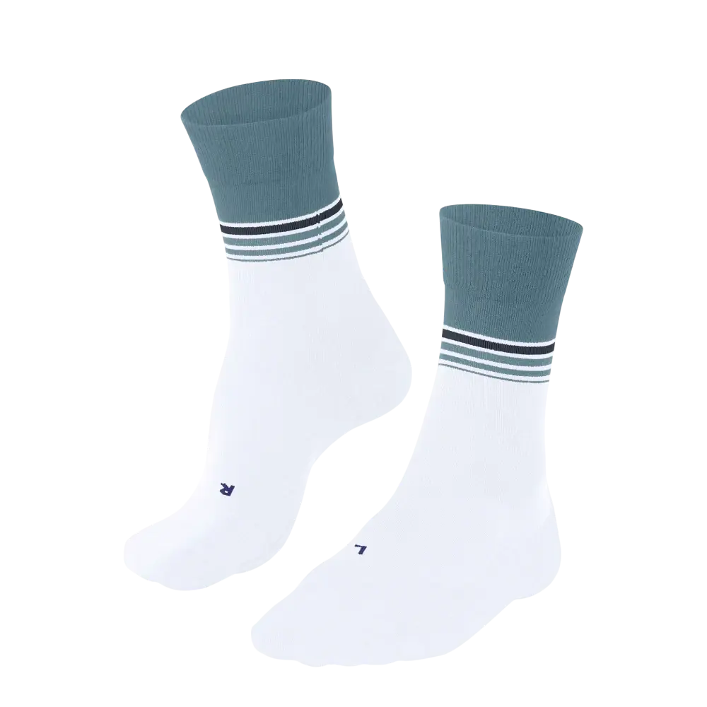 FALKE RU4 Endurance Cool Hardloopsokken Wit/Blauw Heren
