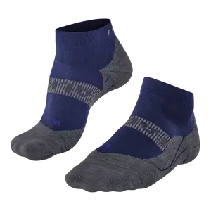 Falke RU4 Endurance Cool Short Hardloopsokken Blauw/Grijs Heren