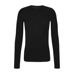 FALKE Wool-Tech Light Regular Fit Thermoshirt Lange Mouwen Zwart Heren