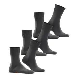 FALKE Run Hardloopsokken Donkergrijs 3-pack