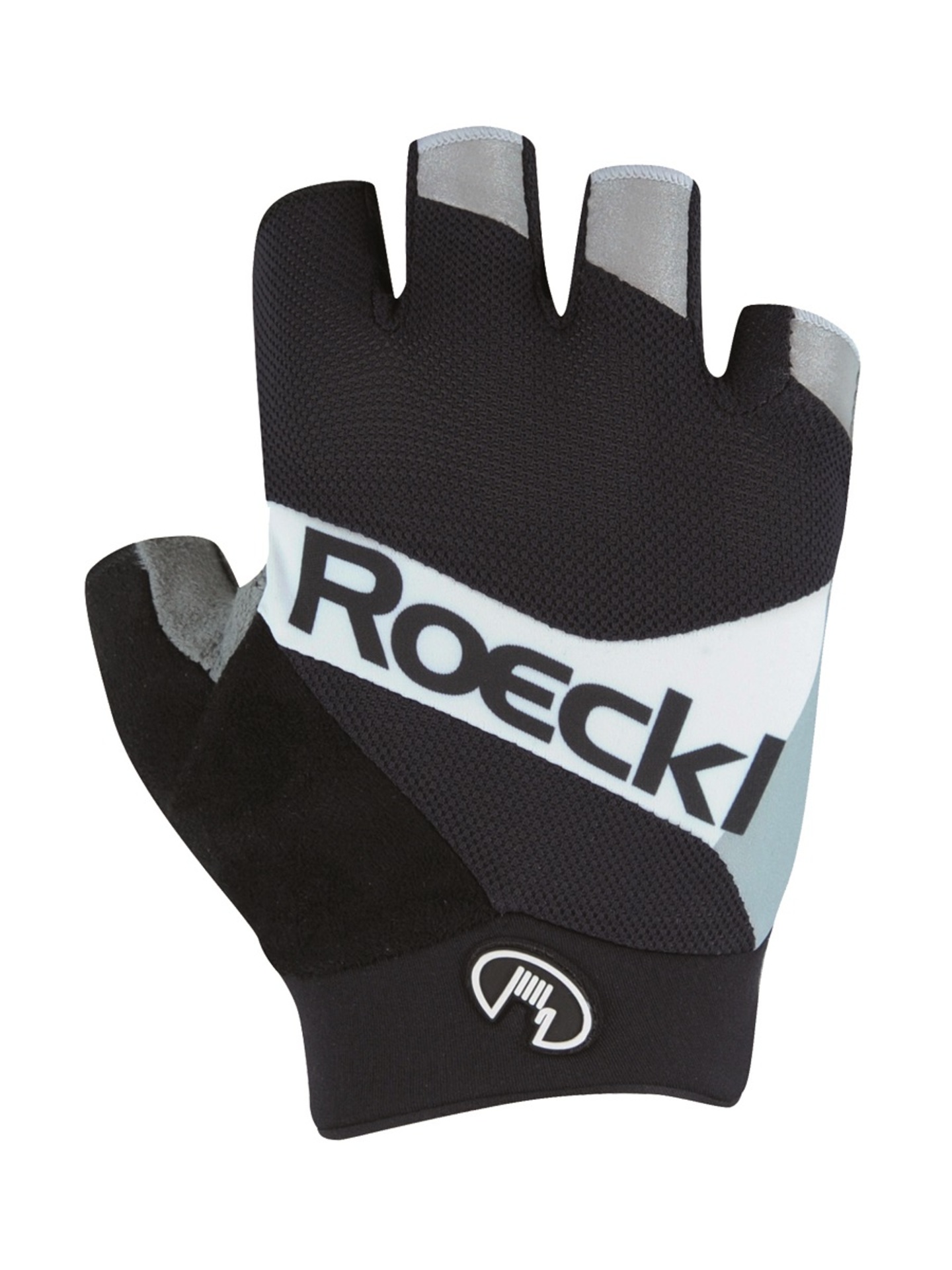 Roeckl Iseo Zomer Fietshandschoenen Zwart/Wit