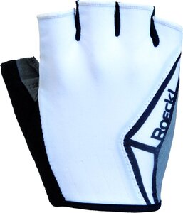 Roeckl Biel Zomer Fietshandschoenen Wit/Zwart