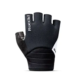 Roeckl Itamos 3 Zomer Fietshandschoenen Zwart/Wit