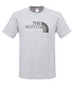 The North Face Easy Tee Shirt Korte Mouwen Heren Grijs