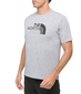 The North Face Easy Tee Shirt Korte Mouwen Heren Grijs
