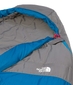 The North Face Aleutian 20/-7 Slaapzak Rits Links Blauw/Grijs Long
