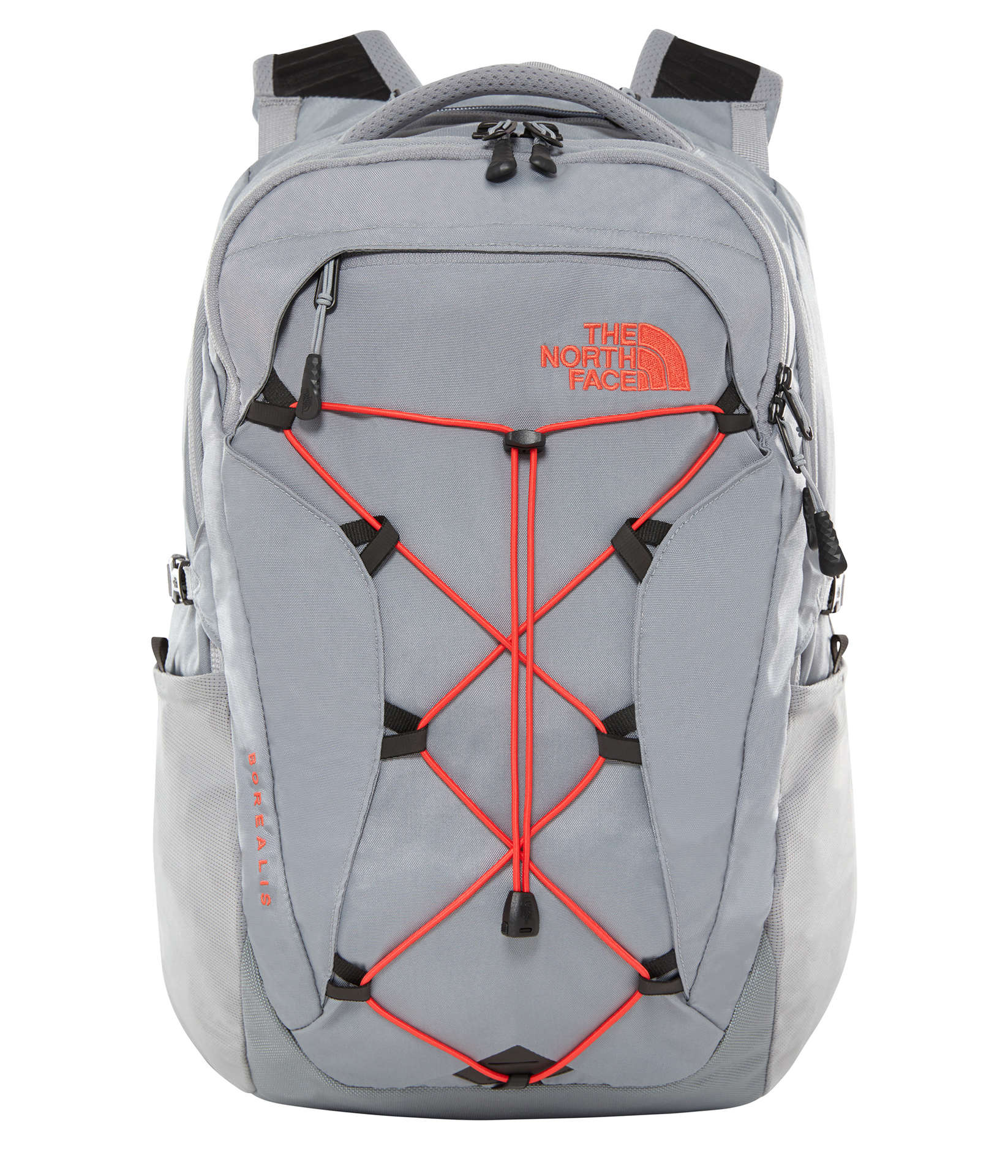The North Face Borealis Rugzak Grijs/Oranje Dames