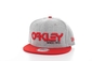 Oakley 75 Snap-Back Cap Grijs/Rood