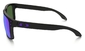 Oakley Holbrook Sport Zonnebril Iridium Lens Mat Zwart/Paars