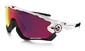 Oakley Jawbreaker Fietsbril Prizm Road Lens Wit