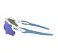 Oakley Radar EV Path Fietsbril PRIZM Sapphire Lens Wit