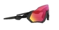 Oakley Flight Jacket Sport Zonnebril PRIZM Road Lens Mat Zwart