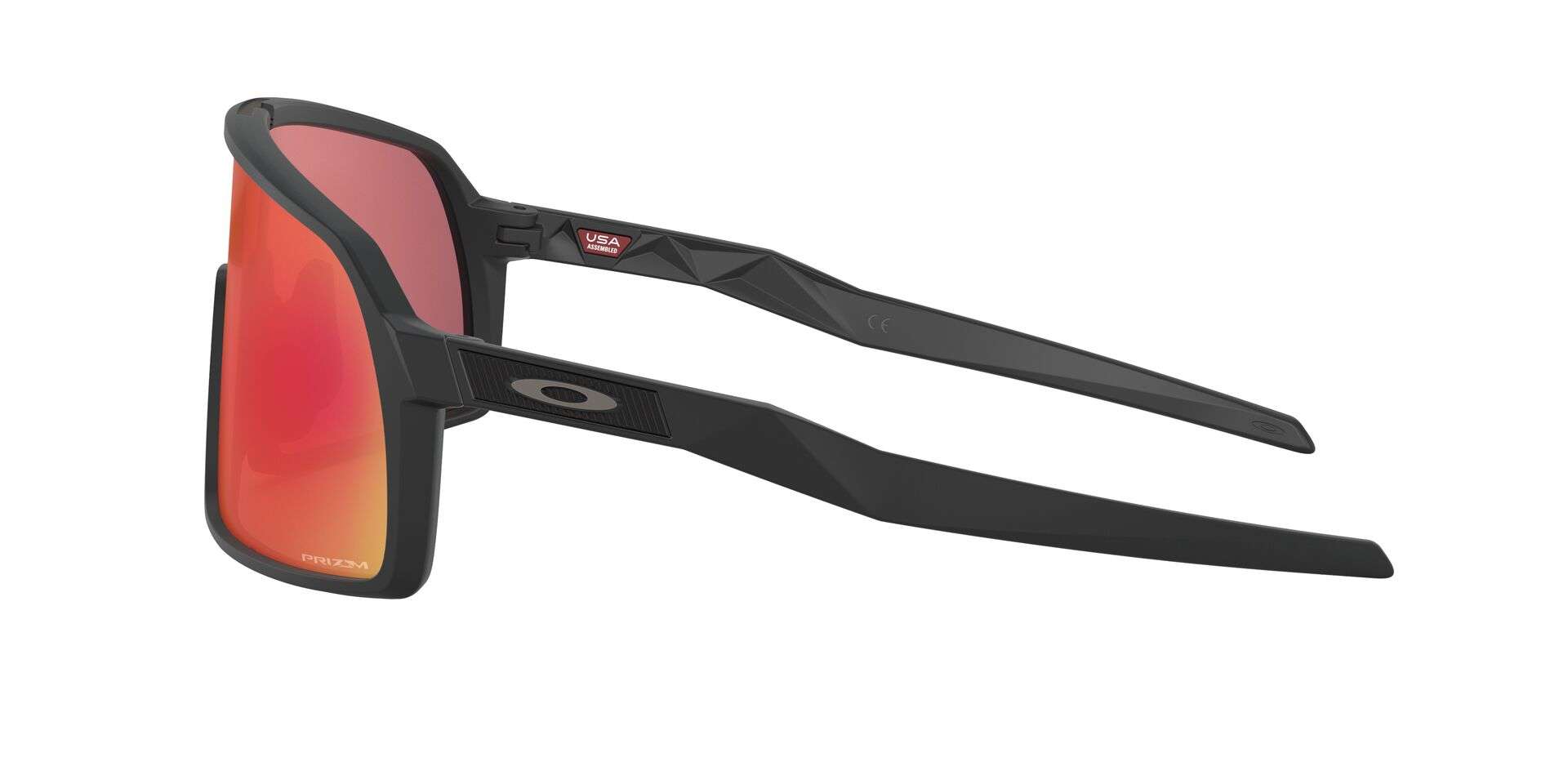 Oakley Sutro S Fietsbril Mat Zwart met PRIZM Trail Torch Lens