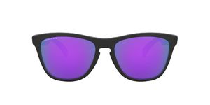 OAKLEY Frogskins Sport Zonnebril Mat Zwart met Prizm Violet Lens