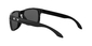 Oakley Holbrook Sport Zonnebril Polished Zwart met Prizm Black Lens