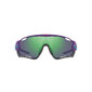 Oakley Jawbreaker Fietsbril Paars/Blauw met Prizm Jade Lens
