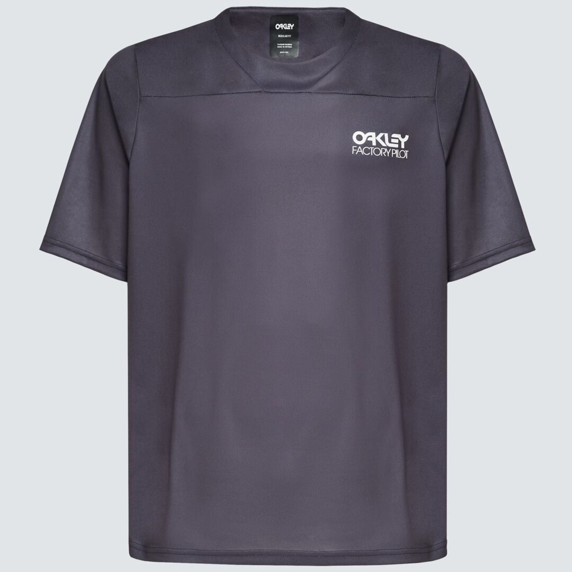 Oakley Factory Pilot Lite MTB Fietsshirt Korte Mouwen Paars Heren