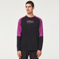 Oakley Factory Pilot Lite II MTB Fietsshirt Lange Mouwen Zwart/Paars Heren