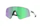 Oakley Sutro Lite Sweep Sport Zonnebril Mat Wit met Prizm Road Jade Lens