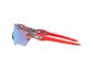 Oakley Radar EV Path Sport Zonnebril Prizm Snow Sapphire Lens Zilver/Oranje