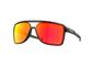 Oakley Castel Sport Zonnebril Prizm Ruby Lens Mat Grijs