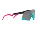Oakley Bxtr Sport Zonnebril Prizm Black Lens Mat Zwart/Blauw/Roze