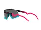 Oakley Bxtr Sport Zonnebril Prizm Black Lens Mat Zwart/Blauw/Roze