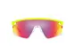 Oakley Bxtr Sport Zonnebril Prizm Road Lens Geel/Rood