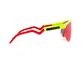 Oakley Bxtr Sport Zonnebril Prizm Road Lens Geel/Rood