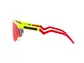 Oakley Bxtr Sport Zonnebril Prizm Road Lens Geel/Rood