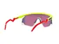 Oakley Bxtr Sport Zonnebril Prizm Road Lens Geel/Rood