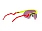 Oakley Bxtr Sport Zonnebril Prizm Road Lens Geel/Rood