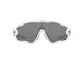 Oakley Jawbreaker Fietsbril Prizm Black Lens Mat Wit