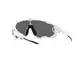 Oakley Jawbreaker Fietsbril Prizm Black Lens Mat Wit
