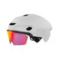 Oakley ARO7 MIPS Race Fietshelm Mat Wit/Rood