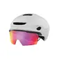 Oakley ARO7 MIPS Race Fietshelm Mat Wit/Rood