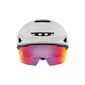 Oakley ARO7 MIPS Race Fietshelm Mat Wit/Rood