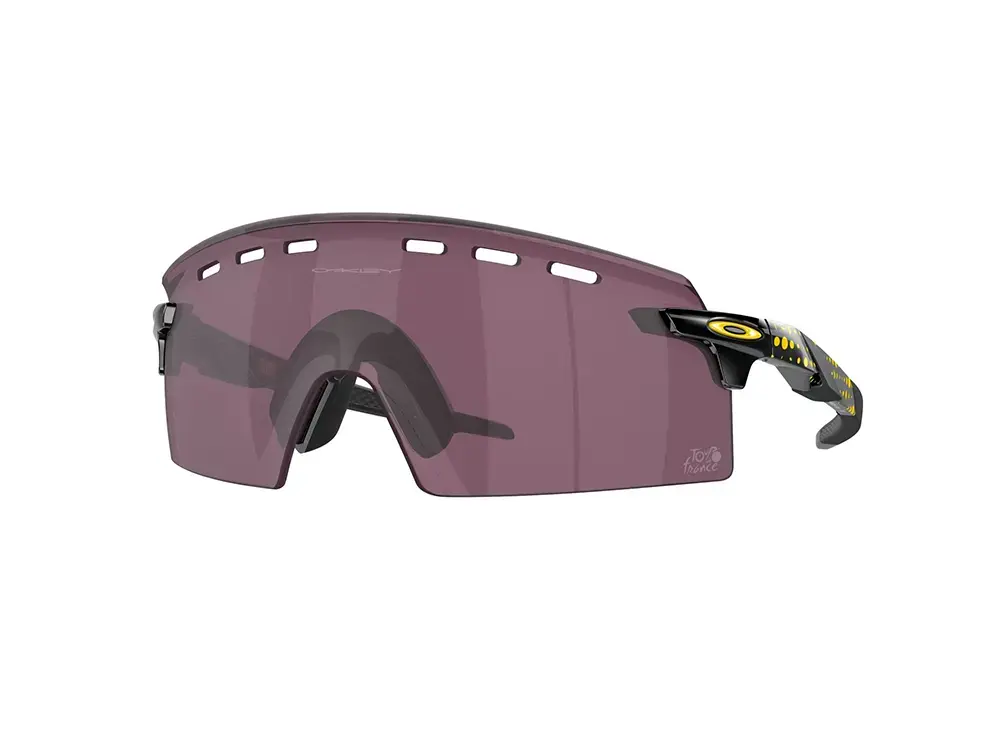 Oakley Encoder Strike Vented TdF Sport Zonnebril Prizm Road Black Lens Zwart