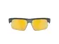 Oakley Bisphaera Sport Zonnebril Prizm 24K Polarized Lens Mat Carbon Zwart