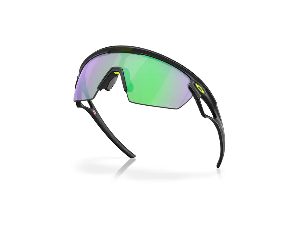 Oakley Sphaera Sport Zonnebril Prizm Road Jade Lens Mat Zwart