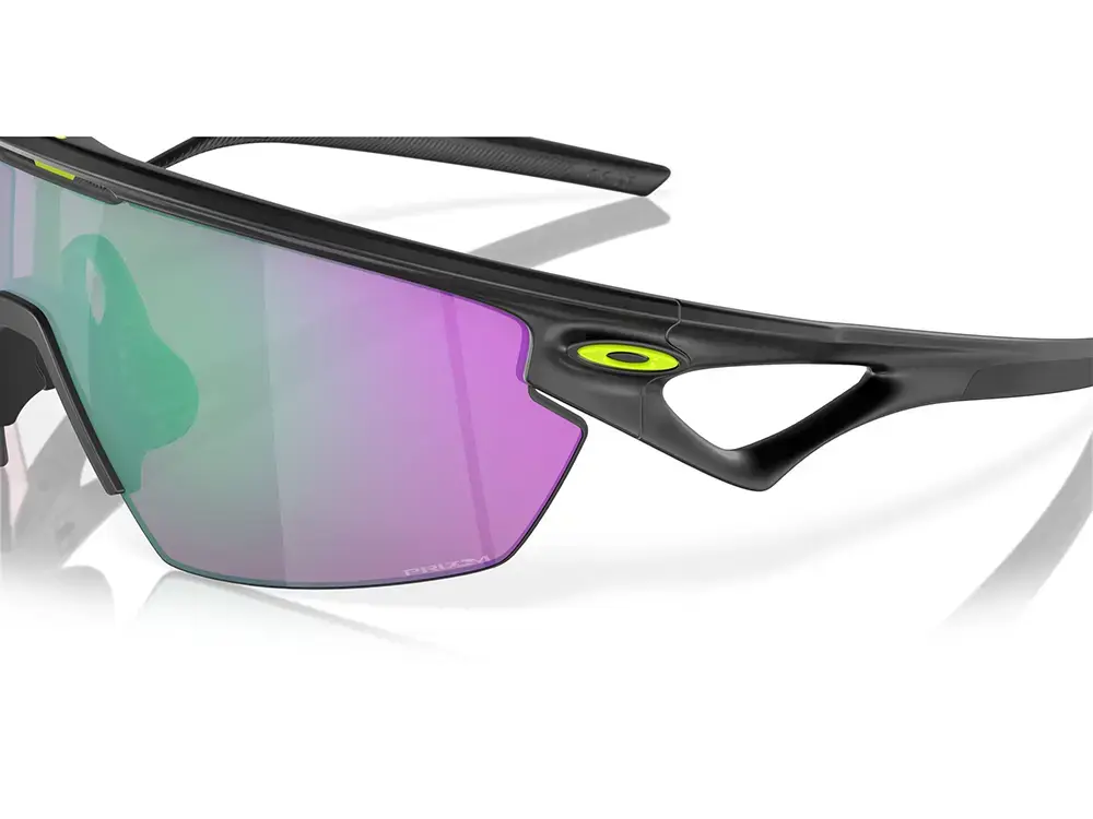 Oakley Sphaera Sport Zonnebril Prizm Road Jade Lens Mat Zwart