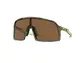 Oakley Sutro S sport Zonnebril met Prizm Bronze Lens Groen/Zwart